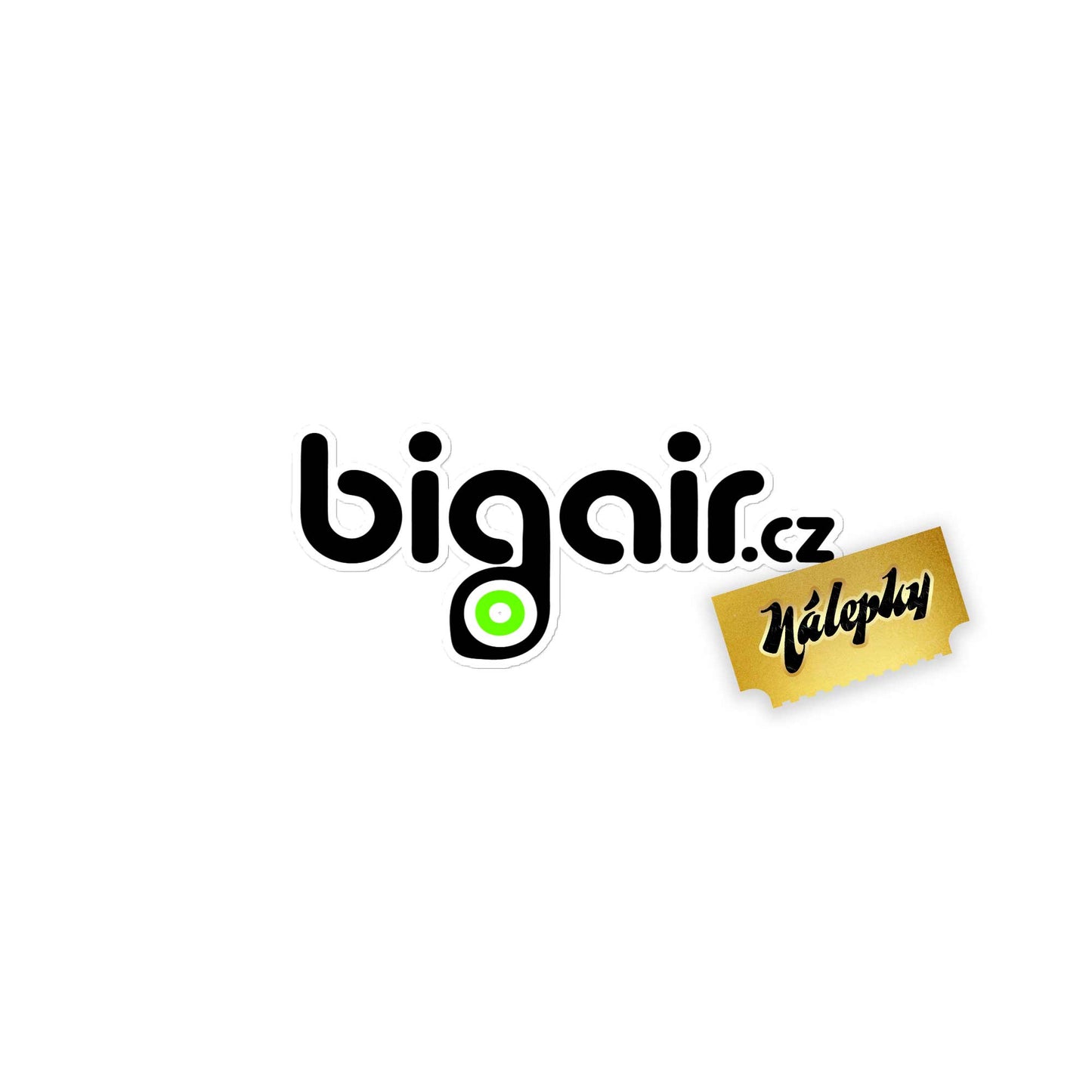 Nálepka BigAir.cz logo