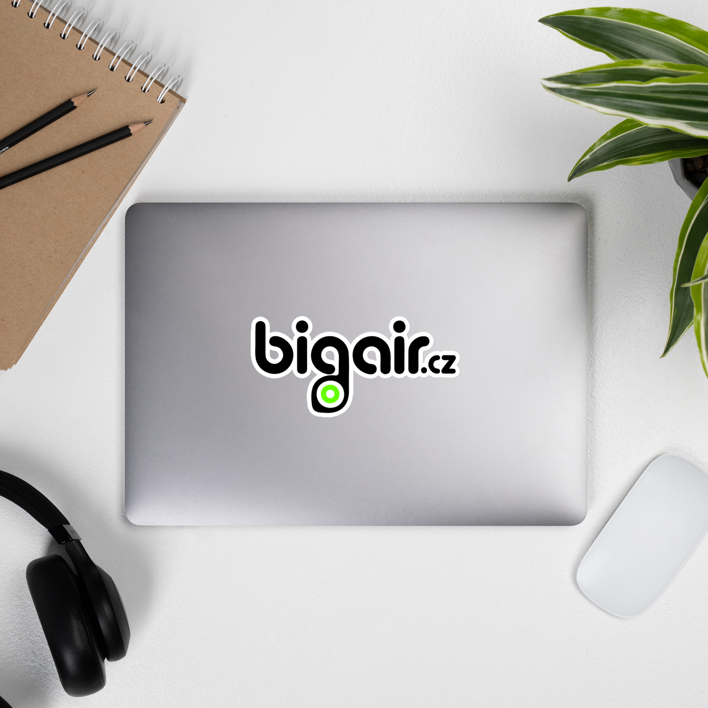 Nálepka BigAir.cz logo